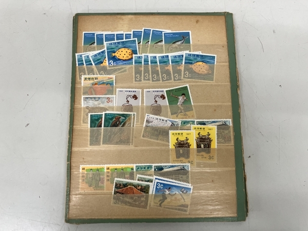琉球郵便 琉球切手 おまとめ 切手 沖縄 バラ コレクション ジャンク K8577127の画像3