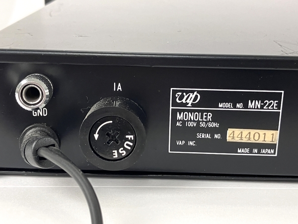 vaP MN-22E MONOLER モノラー オーディオ 音響 中古 Y8673509の画像2