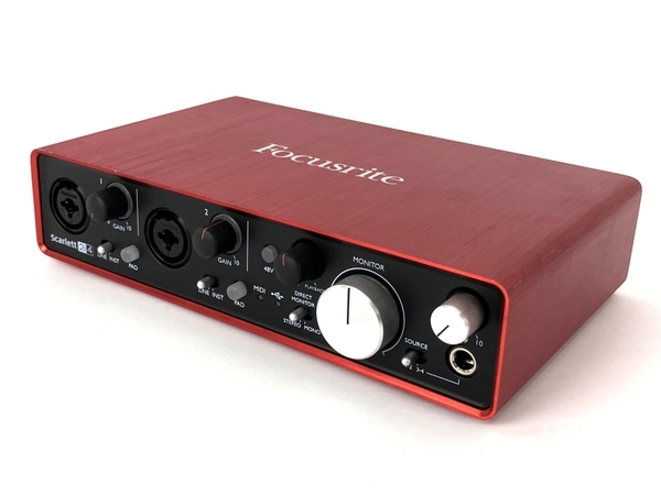 Focusrite Scarlett 2i4 USB オーディオインターフェイス フォーカスライト 音響機器 中古 Y8650531