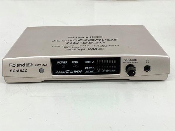 RolandED/GS音源モジュール SC-8820 音響機材 中古 K8673417の画像1