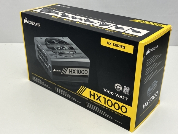 Corsair HX1000 1000W PC電源ユニット パソコン パーツ 中古 Z8660941_画像8