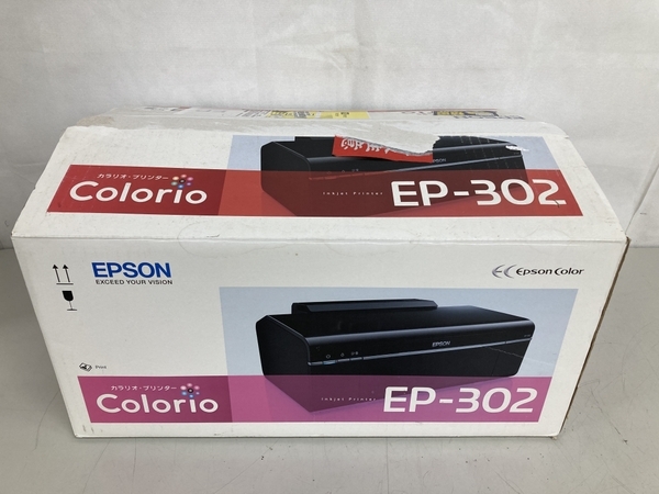 EPSON EP-302 カラリオ プリンター A4 ジャンク K8281308_画像4