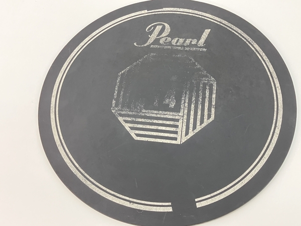 Pearl ドラム 消音パッド プラクティス ラバーパッド 14 スネアドラム用 パール 中古 Z8056877_画像1