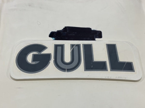 GULL Bonito485 ダイビング ラバーフィン 25~26cm スキューバ 中古 H8626902_画像2