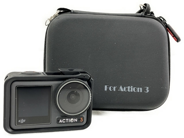 DJI AC2024 OSMO ACTION 3 Adventure Combo 4K アクション カメラ 中古 T8560908