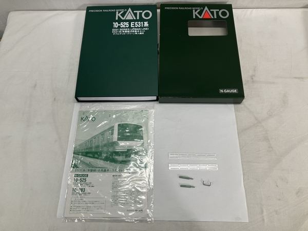 KATO 10-525 E-531系 常磐線 基本セット ダブルデッカーグリーン車入編成 基本編成 計10両 カトー 鉄道模型 中古 W8673843_画像2