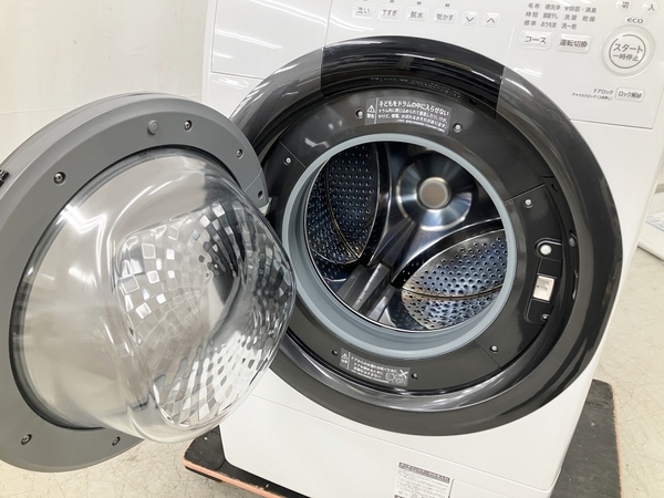 SHARP ES-S7G ドラム式 洗濯機 7kg 2022年製 シャープ 家電 中古 良好 楽 M8535827_画像3