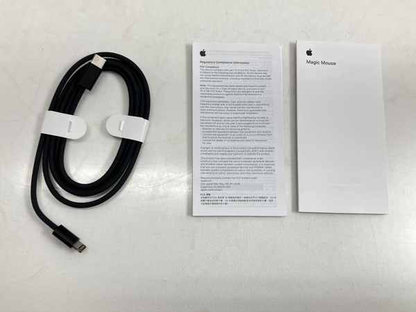 Apple MMMQ3J/A マジックマウス ブラック ワイヤレス アップル PC周辺機器 中古 W8651823_画像2