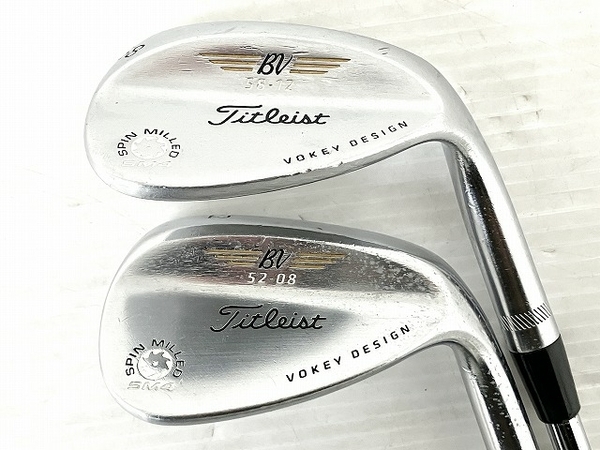 Titleist BV SM4 VOKEY DESIGN 52° 58° ウェッジ ゴルフクラブ 2本セット タイトリスト 中古 O8659295_画像2