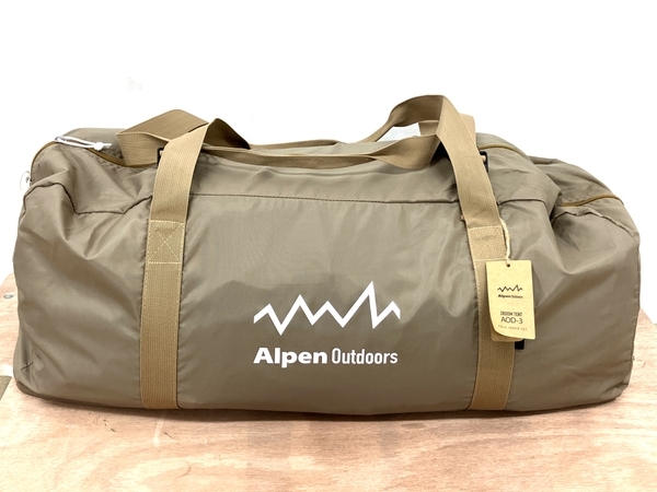 Alpen アルペン AOD-3 2ROOM TENT ルームテント キャンプ用品 ジャンク B8268504