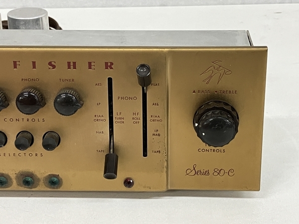 THE FISHER フィッシャー Master Audio Control 80-C 管球式モノラルプリアンプ 音響機材 訳あり S8624107の画像9