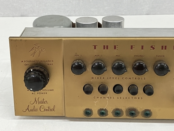 THE FISHER フィッシャー Master Audio Control 80-C 管球式モノラルプリアンプ 音響機材 訳あり S8624107_画像8