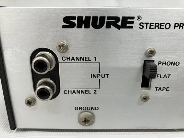 SHURE シュアー M64A フォノイコライザー プリアンプ 音響機材 中古 S8565790の画像3