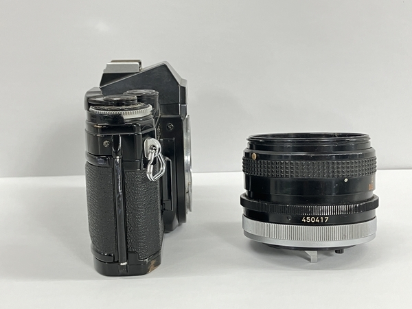 Canon AE-1 FD 50mm F1.8 S.C. フィルムカメラ レンズ セット ジャンク W8618601_画像8
