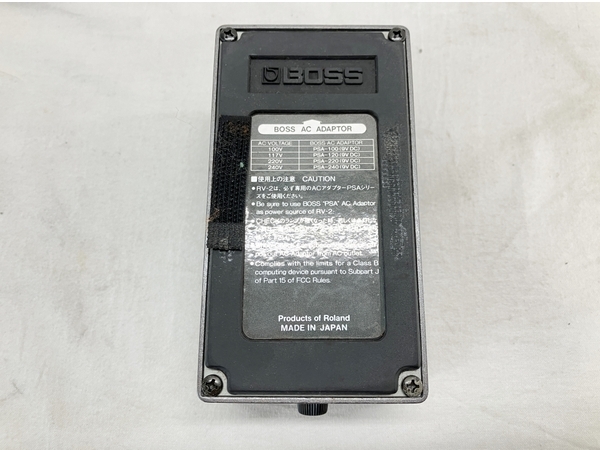 BOSS RV-2 Digital Reverb デジタルリバーブ エフェクター 音響機材 中古 W8680444の画像6