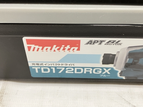 makita 充電式インパクトドライバ TD172DRGX 18V ブルー 中古 良好 H8640203_画像9