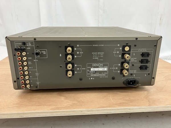 DENON PMA-2000 プリメイン アンプ 音響機器 オーディオ デノン 訳有 C8683021の画像5