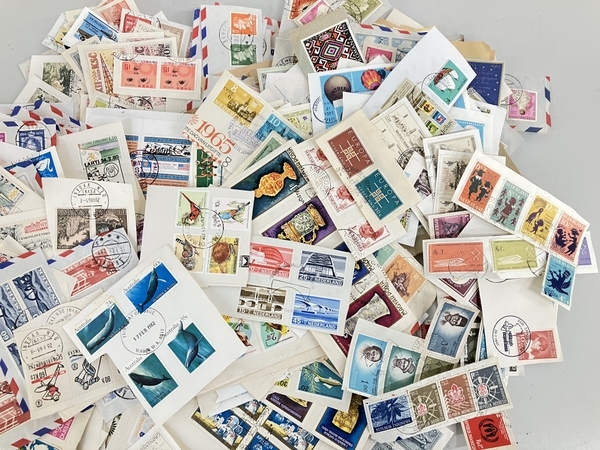 外国切手 海外切手 多数 おまとめ バラ 切手 使用済 コレクション 趣味 ジャンク K8677911の画像3