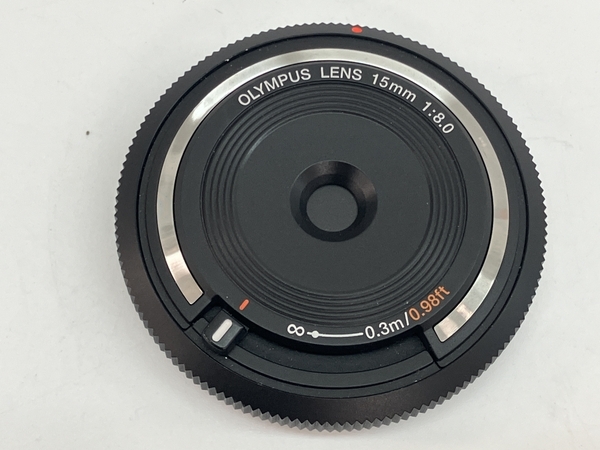 OLYMPUS LENS 15mm1:8.0 ボディキャップ レンズ 0.3mm/0.98ft ft オリンパス 中古 C8672065の画像2