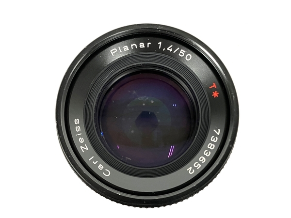 CONTAX CARL ZEISS PLANAR F1.4 50mm カメラレンズ ジャンク Y8680862の画像4