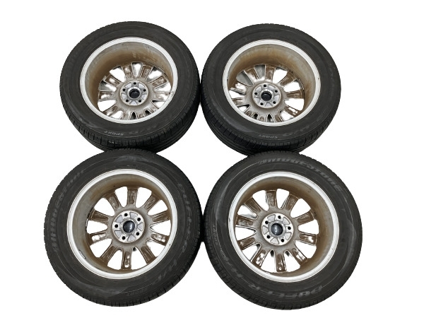 【引取限定】VW フォルクスワーゲン 純正ホイール 7J×17H2 17インチ PCD 100 5穴 タイヤ 235/55R17 99H 中古 直 M8676287の画像8