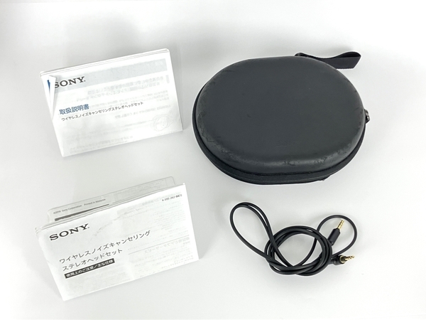 SONY MDR-1000X ワイヤレスノイズキャンセリングステレオヘッドセット 中古 Y8542879_画像2