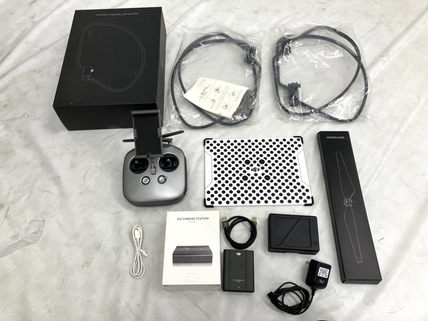 DJI Inspire2 T650A ドローン GL6D10A 送信機セット ケース付 中古 Y8644502の画像3