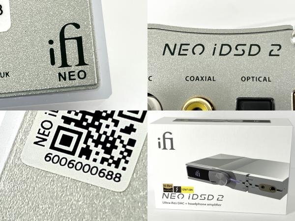 iFi audio NEO iDSD2 USBプリアンプ ヘッドフォンアンプ 音響機器 中古 美品 Y8578925_画像3