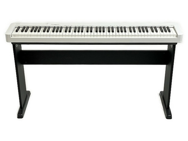 【引取限定】 CASIO カシオ CDP-S110 電子ピアノ 88鍵 ホワイト 2022年製 中古 直 T8656064_画像1