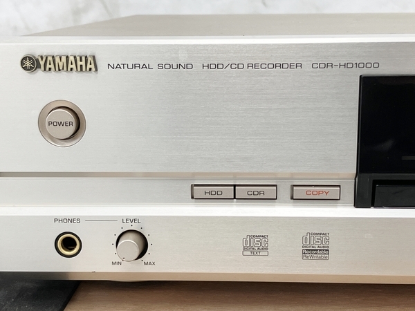 YAMAHA CDR-HD1000 HDD/CD Recorder 音響機材 オーディオ ヤマハ 訳有 W8664915_画像4