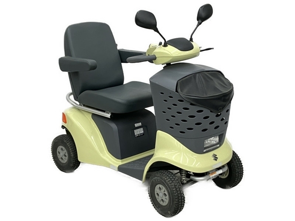 【引取限定】SUZUKI スズキ ET4D9 セニアカー 電動車椅子 ハンドル型 シニアカー 中古 良好 直 N8643268_画像1