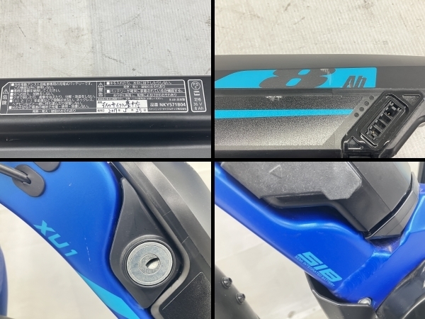 Panasonic XU1 BE-EXU44V e-BIKE 2019 year of model electric bike cross bike mat royal blue color used comfort O8624826