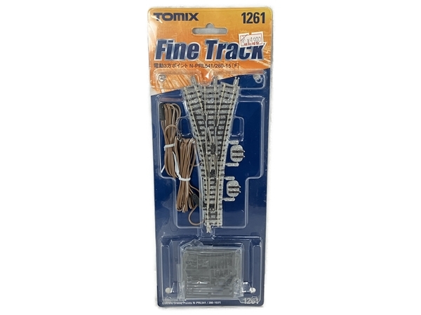 TOMIX Fine Track 1261 電動3方ポイント N-PRL541/280-15(F) 鉄道模型 Nゲージ 中古 W8675374_画像1