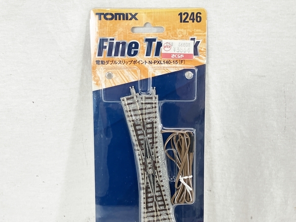 TOMIX Fine Track 1246 электрический двойной slip отметка N-PXL140-15(F) железная дорога модель N gauge б/у W8675370