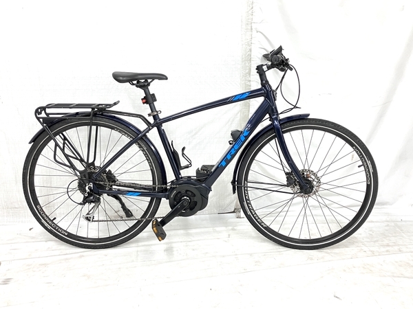 【引取限定】TREK Verve+ Mサイズ 電動アシスト自転車 リアキャリア付き トレック 中古 直 Y8671489_画像1