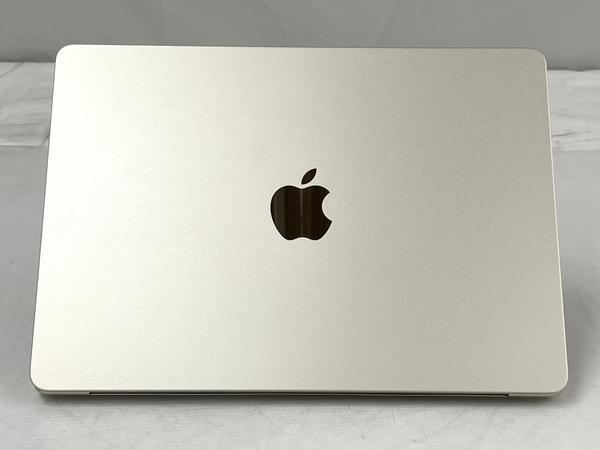 【充放電回数2回】Apple MacBook Air M2 2022 MLY13J/A ノートPC Apple M2 8GB SSD 251GB Sonoma 中古 美品 T8656557_画像7