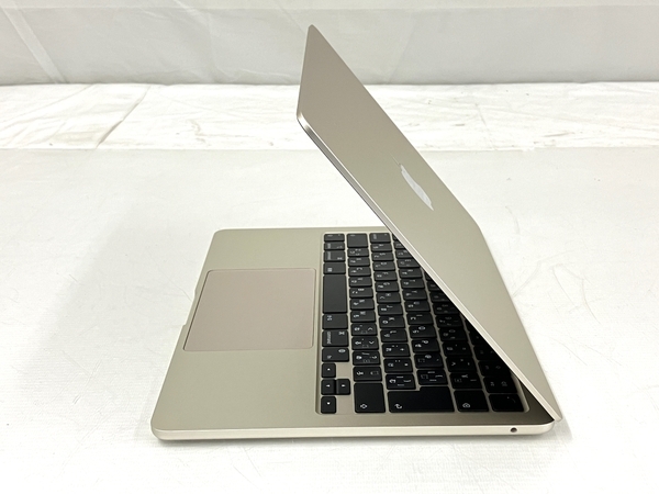 【充放電回数2回】Apple MacBook Air M2 2022 MLY13J/A ノートPC Apple M2 8GB SSD 251GB Sonoma 中古 美品 T8656557_画像5