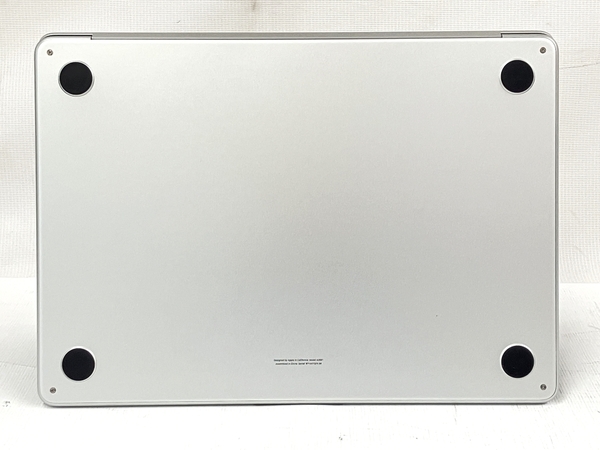 【充放電回数19】 Apple MacBook Air M2 2022 ノートパソコン 8C 8GB SSD 256GB 13.6インチ シルバー Ventura 中古 良好 T8492801_画像7