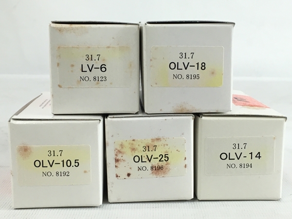 Vixen LV-6 OLV-14 OLV-18 OLV-25 OLV-10.5 5個セットアイピース 接眼レンズ 天体望遠鏡用 天体観測 ジャンク N8684326の画像8