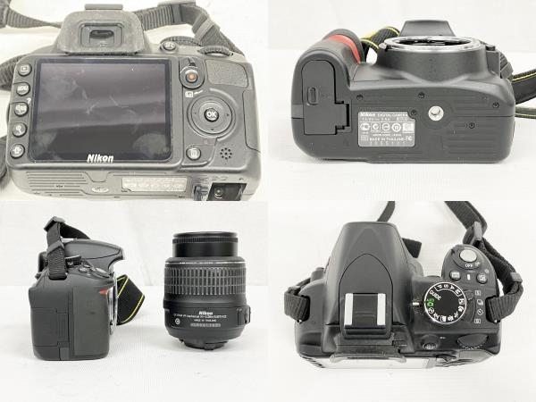NIKON D3100 レンズキット AF-S DX NIKKOR 18-55mm F3.5-5.6 G VR デジタル一眼レフカメラ ボディ レンズ 中古 訳有S8684838_画像10