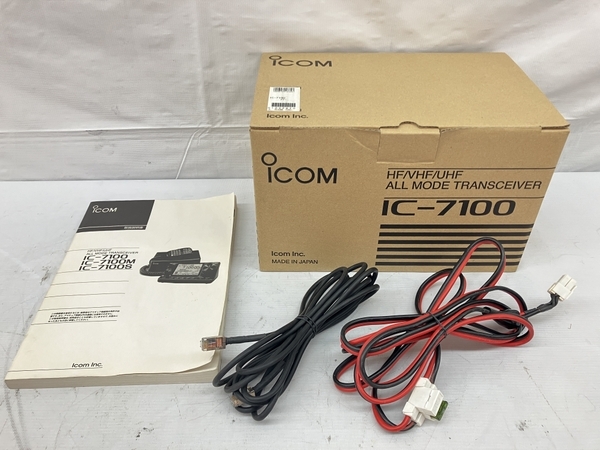 ICOM IC-7100 トランシーバー HF+50MHz+144MHz+430MHz 100W 無線機 アイコム 中古 C8652612の画像2