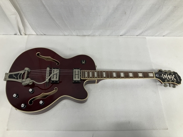 Epiphone SWINGSTER/WR フルアコギター エピフォン ギター ジャンク S8680113の画像2