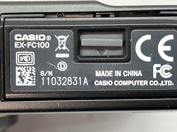 Casio EX-FC100 デジタル コンパクトカメラ カシオ 中古 C8677715_画像9