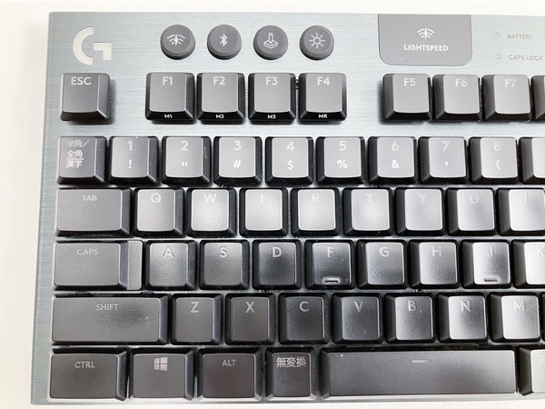 Logicool G913 TKL ロジクール テンキーレス LIGHTSPEED ワイヤレス RGBメカニカル ゲーミング キーボード PC周辺機器 中古 W8687350の画像9