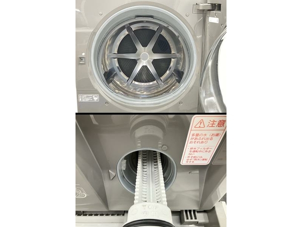 Panasonic NA-VG2300R ドラム式 洗濯機 2019年製 10kg 右開き パナソニック 家電 中古 楽O8641348の画像8