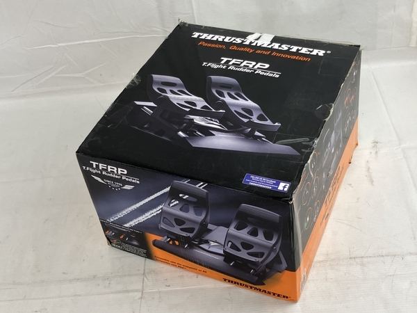 Thrustmaster スラストマスター TFRP T.Flight Rudder Pedals フライトラダーペダル ゲーム周辺機器 中古 N8673441_画像2