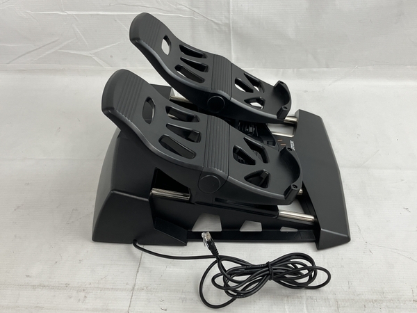 Thrustmaster スラストマスター TFRP T.Flight Rudder Pedals フライトラダーペダル ゲーム周辺機器 中古 N8673441_画像5