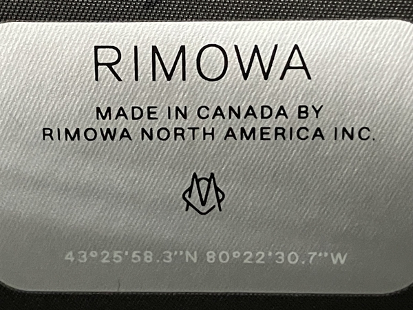 RIMOWA Pilot Case パイロットケース オリジナル 31L スーツケース キャリーケース TSA承認ロック 中古 美品 S8648421の画像9