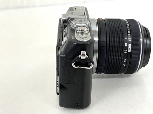 OLYMPUS ミラーレス一眼 PEN Lite E-PL3 ボディ 14-42mm F3.5-5.6 レンズキット カメラ 訳有 T8620468_画像8