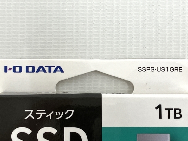 I-O DATA SSPS-US 1GRE USB 3.2 Gen 2 スティック SSD 1TB PC周辺機器 未使用 M8653069_画像3